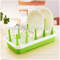Collapsible Dish Drainer Rack Dish Drying Holder Drain Tray